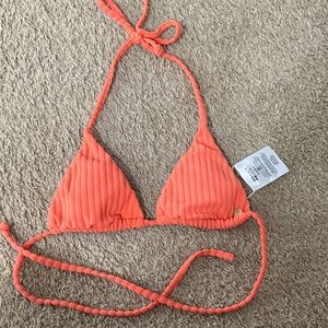 NEVER WORN!! Billabong Orange Bikini Top